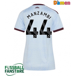 Aston Villa Johan Manzambi #44 Replik 3rd trikot Damen 2026-27 Kurzarm